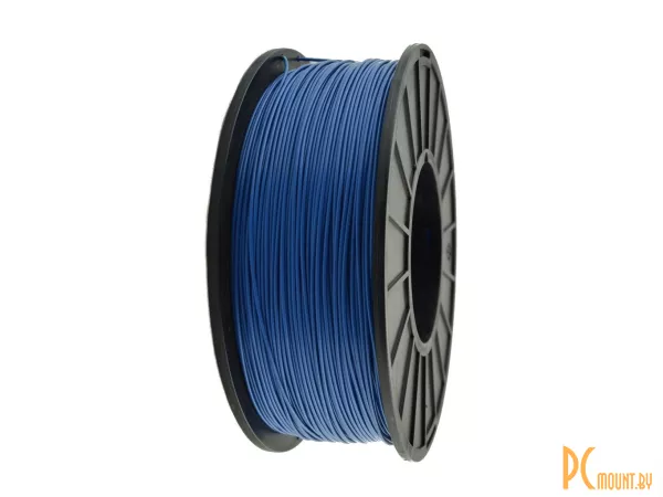 PLA Пластик для 3D печати (филамент) в катушках, 3D Printing Filament PLA Dark Blue (Темно-синий), 1,75mm, 1kg