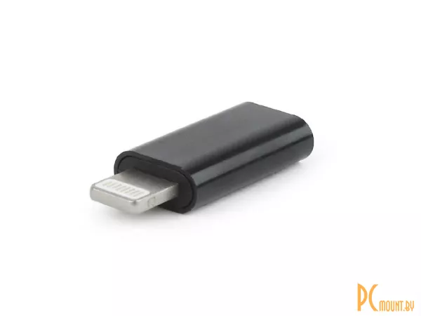 Переходник USB Type-C (розетка) - Lightning 8pin (вилка), Gembird A-USB-CF8PM-01